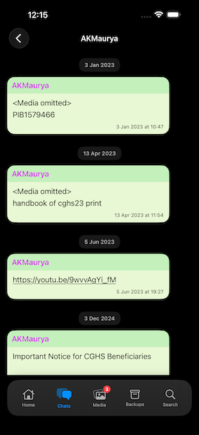 Browsing screenshot